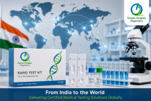 From India to the World - How Green Grapes Diagnostics Delivers Certified Medical Testing Solutions