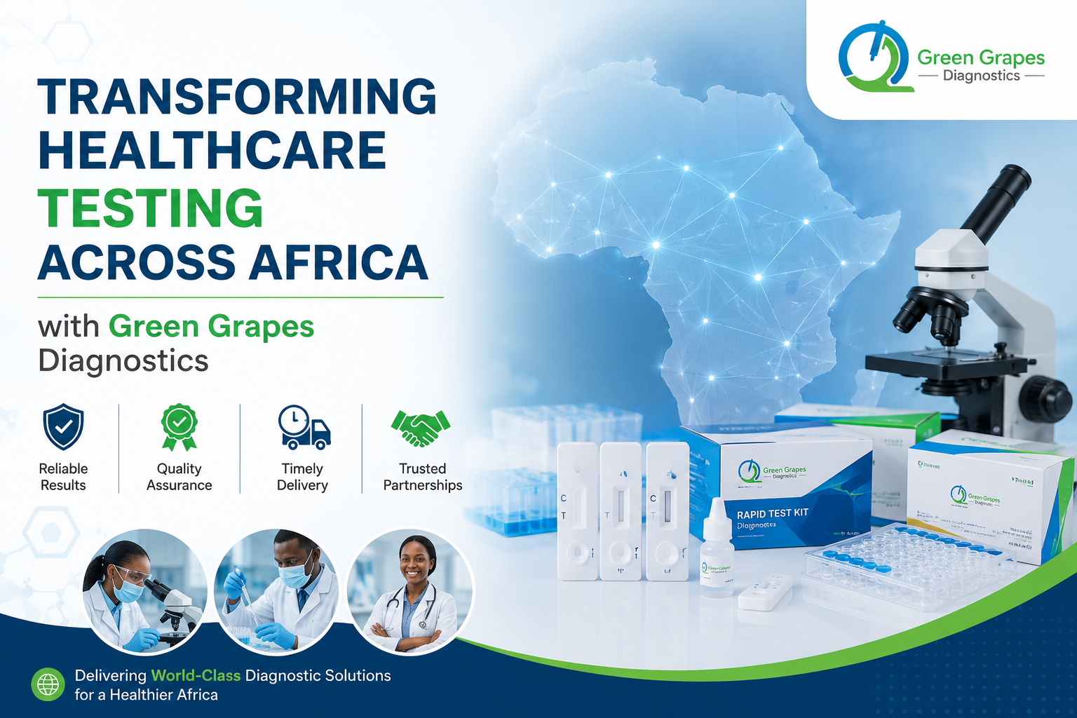 Transforming Healthcare Testing Across Africa with Green Grapes Diagnostics