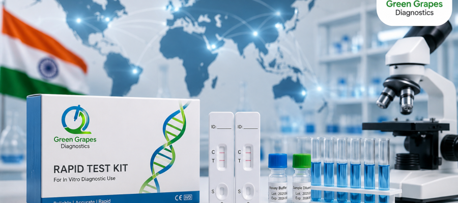 From India to the World - How Green Grapes Diagnostics Delivers Certified Medical Testing Solutions
