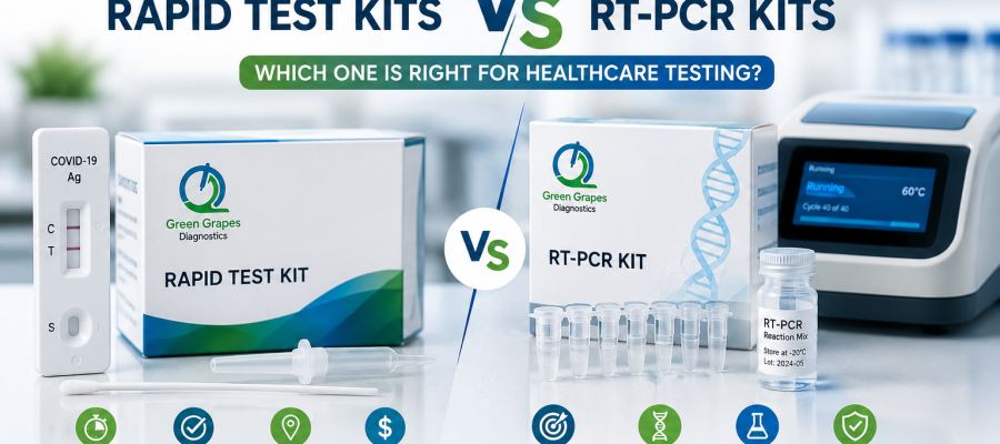 Rapid Test Kits vs RT-PCR Kits - Which One Is Right for Healthcare Testing?